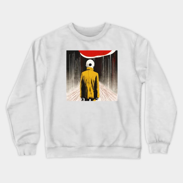 greed and fear ecosystem Crewneck Sweatshirt by yzbn_king